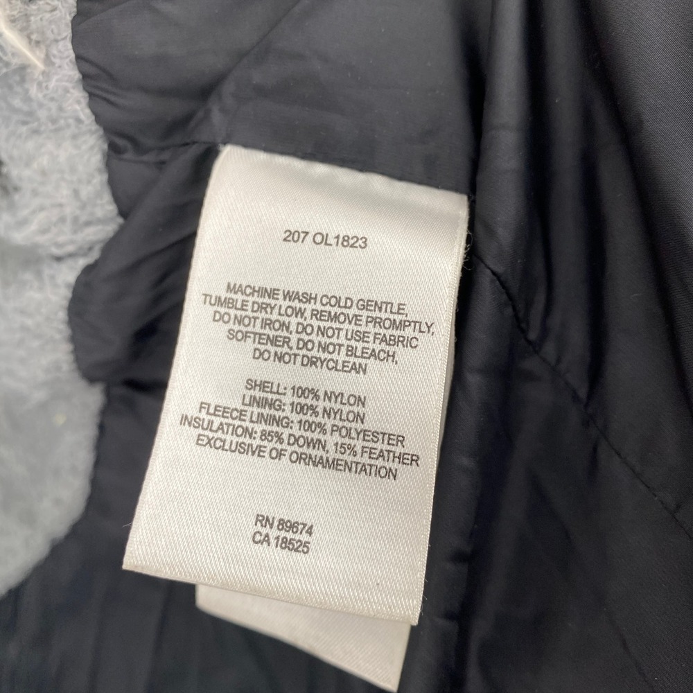 Mountain Hardwear Womens Black Down Puffer Jacket Fleece Lined OL1823 Small - Picture 3 of 9